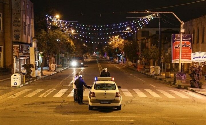 ناقضان ممنوعیت تردد شبانه در خراسان جنوبی ۲۰۰ هزار تومان جریمه می‌شوند